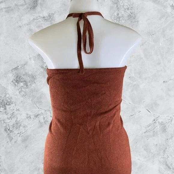 Tularosa Sachi O Ring Midi Skirt in Clay - Picture 7 of 10